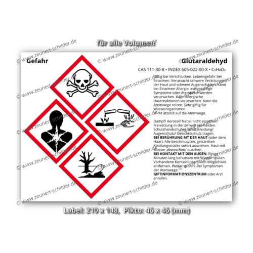 Glutaraldehyd, CAS 111-30-8