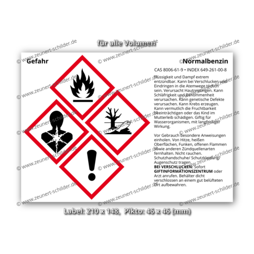 Normalbenzin, CAS 8006-61-9