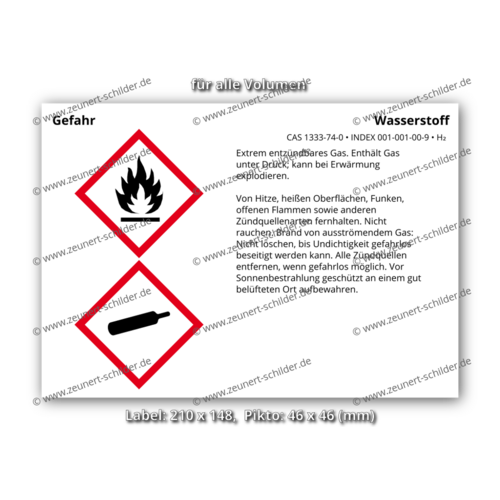 Wasserstoff, CAS 1333-74-0