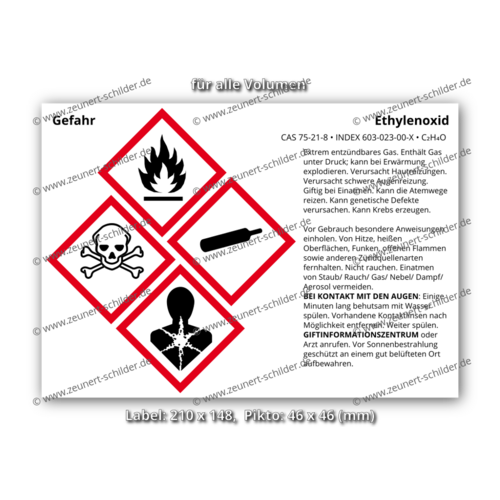 Ethylenoxid, CAS 75-21-8