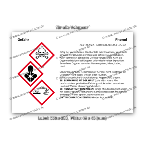 Phenol, CAS 108-95-2
