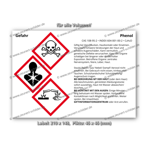 Phenol, CAS 108-95-2