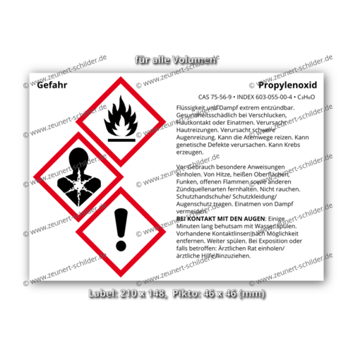 Propylenoxid, CAS 75-56-9