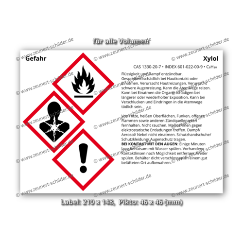 Xylol, CAS 1330-20-7