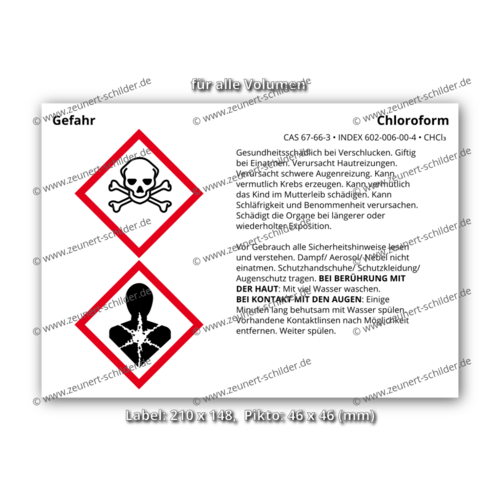Chloroform, CAS 67-66-3