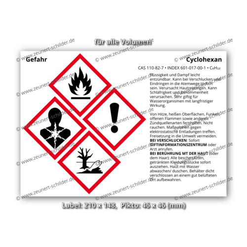 Cyclohexan, CAS 110-82-7