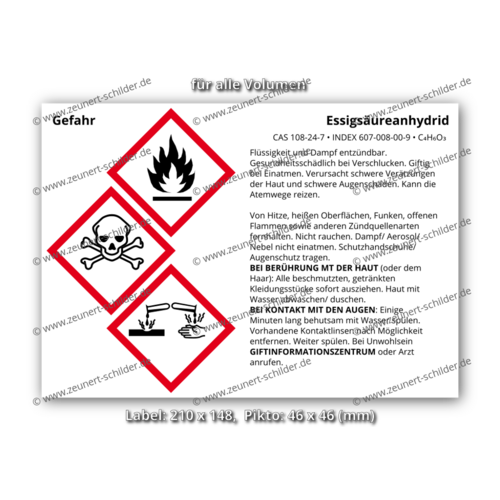 Essigsäureanhydrid, CAS 108-24-7