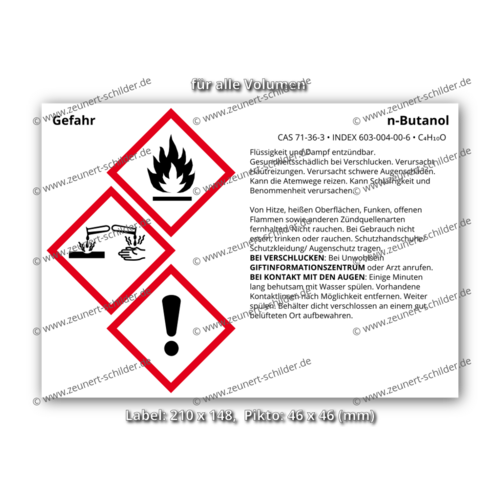 n-Butanol, CAS 71-36-3