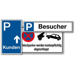 Parkplatzbeschilderung
