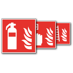 Brandschutzschilder